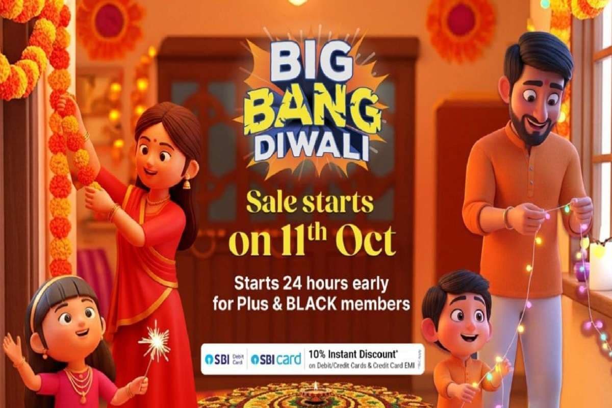 Flipkart Big Bang Diwali Sale की जल्द होगी शुरुआत, यहां चेक करें डेट और बेनिफिट