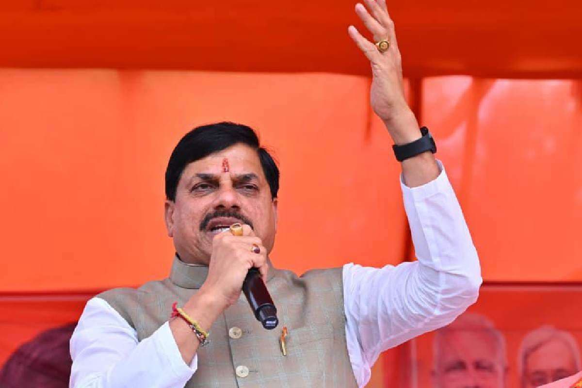 Bihar Election 2025 : कांग्रेस ने कोर्ट में जाकर भगवान श्रीराम और श्रीकृष्ण का विरोध किया, बोले सीएम मोहन यादव