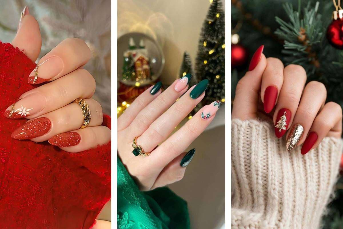 Christmas Nail Art Ideas: क्रिसमस के लिए देखें सबसे प्यारे और ग्लैमरस नेल आर्ट डिजाइंस – रेड, व्हाइट, ग्लिटर और सांता थीम डिजाइंस