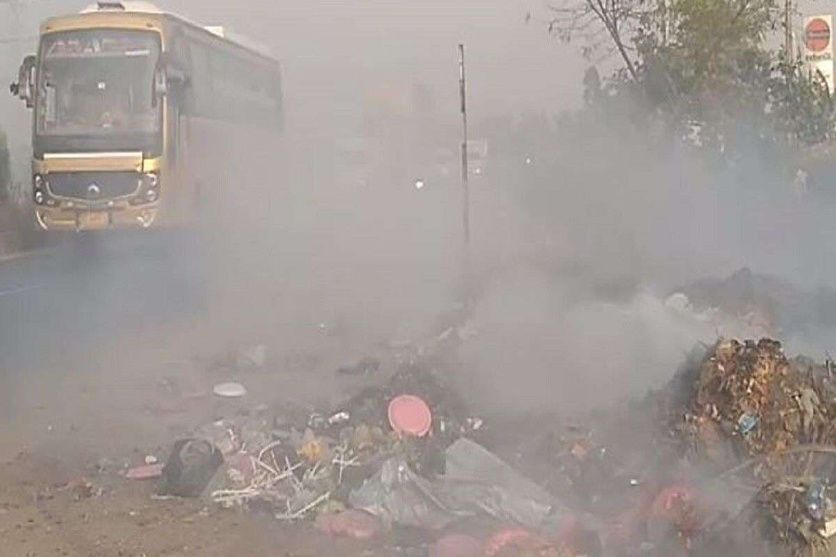 Bihar: बिहार के इस जिले में सांस लेना मुश्किल, दूसरे दिन भी रेड जोन में रहा, AQI 325 के पार