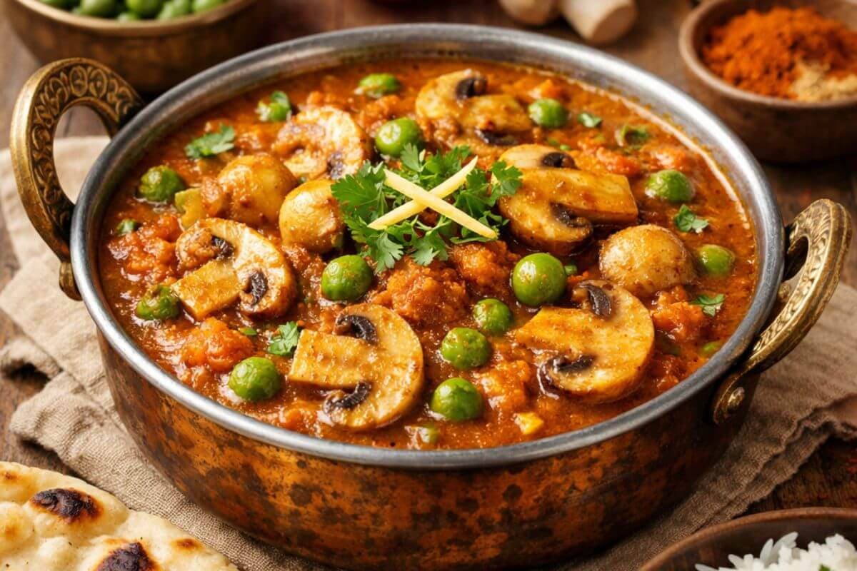 Matar Mushroom Recipe: घर आए दोस्तों को लंच में सर्व करें कुछ खास, आसान तरीके से बनाएं स्वादिष्ट मटर मशरूम