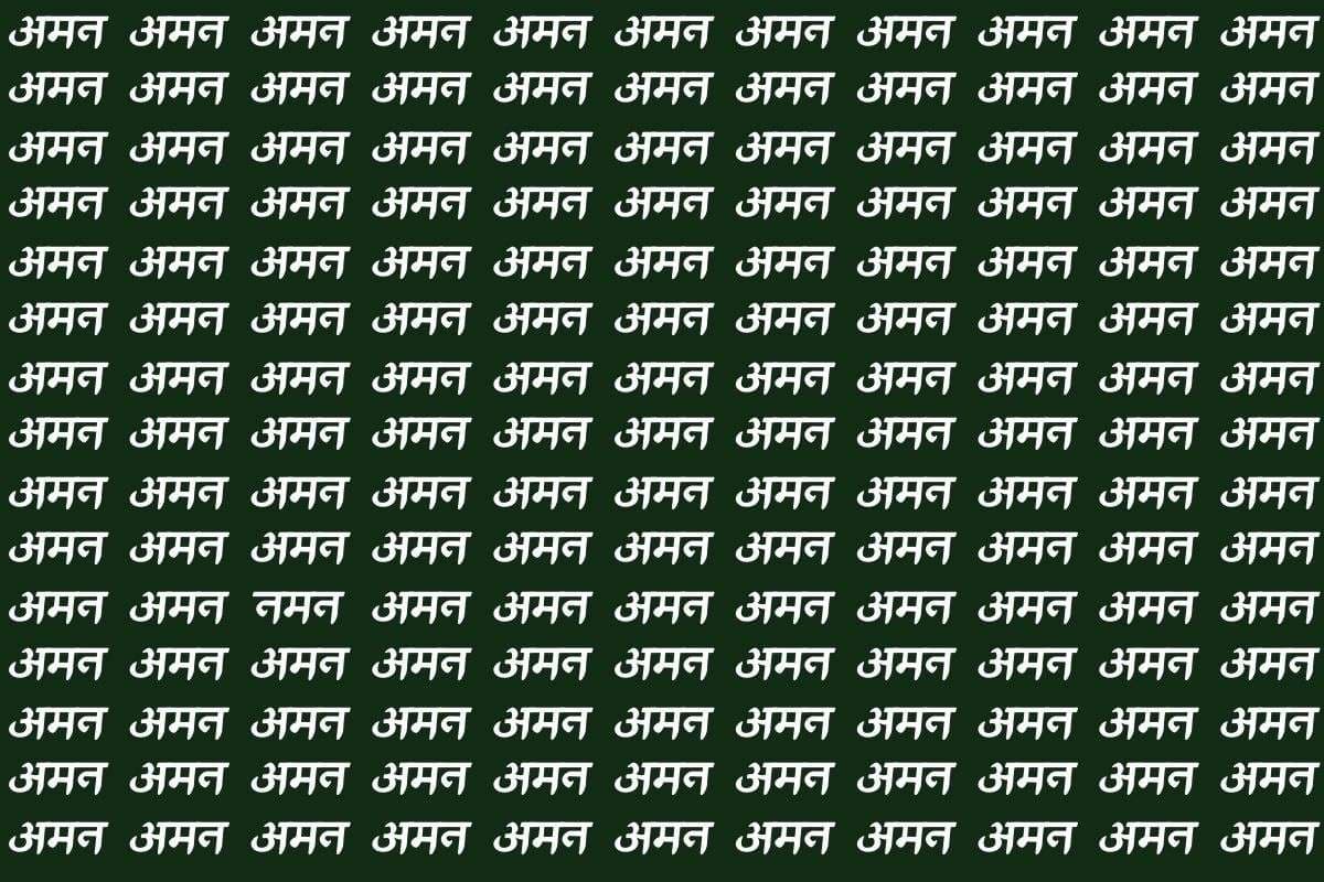 Optical Illusion: पहेलियों के धुरंधर भी नहीं खोज पाएंगे अमन की भीड़ में नमन, 10 सेकंड के अंदर ढूंढ़ने का है चैलेंज