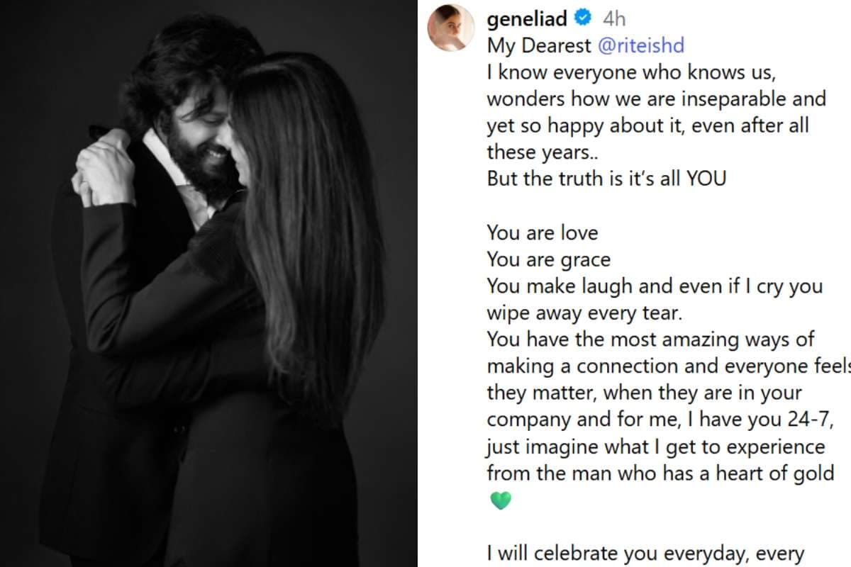 रितेश देशमुख का बर्थडे हुआ और भी खास, जेनेलिया ने इंस्टाग्राम पर किया दिल छू लेने वाला पोस्ट