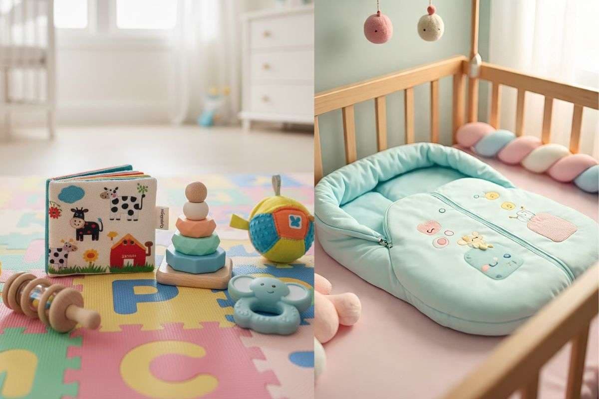 Gift Ideas For Babies: न्यू बॉर्न बेबीज को सिर्फ कपड़े नहीं ये चीजें करें गिफ्ट, देखने वालों की नहीं हटेगी नजर