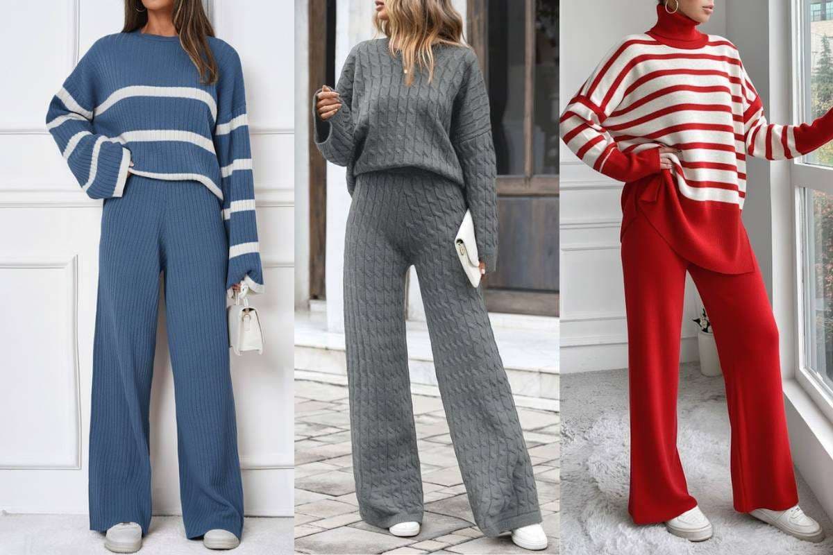 Winter Co-ord Set for Women: ठंड में स्टाइल और कम्फर्ट रखें बरकरार देखें बेस्ट को-ऑर्ड कलेक्शन