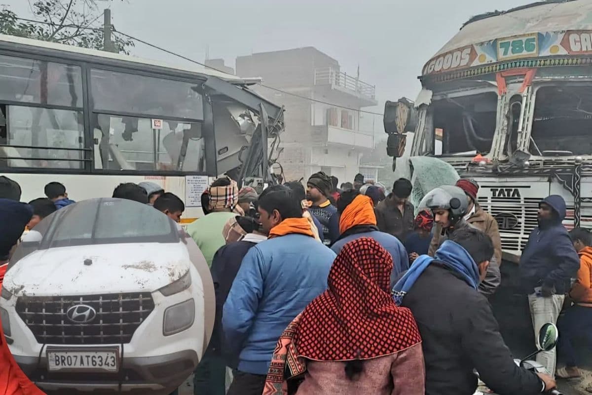 Bihar Road Accident: घने कोहरे और ठंड ने बुझा दी 7 जिंदगियां, बिहार में 24 घंटे में चार जिलों में भीषण सड़क हादसे
